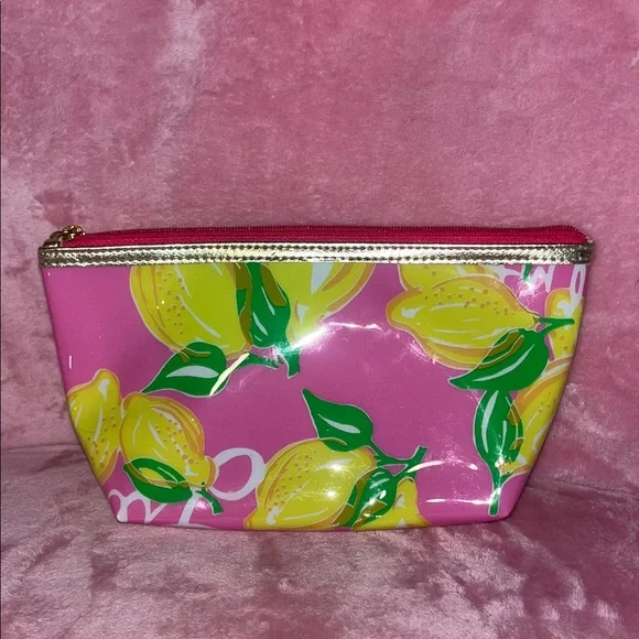 Lilly Pulitzer x Estée Lauder Cosmetic Toiletry Bag and Small Dust Bag NWOT - Picture 6 of 7
